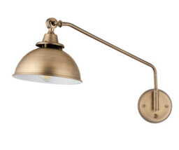 Pagazzi Lighting Pagazzi Madison Adjustable Antique Brass Wall Light - thumbnail 8