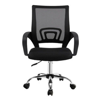 Style 1 - Black Ergonomic Mesh Home Office Height Adjustable Swivel Gas Lift Computer Desk Chair - image 1
