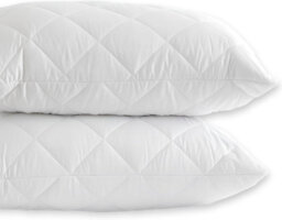 Nod Off Pack Of 4, Quilted Pillow Extra Filled Bounce Back Pillow For Side Stomach And Back Sleeper Bed Pillow Soft Hollow Fiber - thumbnail 1