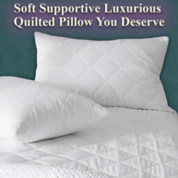 Nod Off Pack Of 4, Quilted Pillow Extra Filled Bounce Back Pillow For Side Stomach And Back Sleeper Bed Pillow Soft Hollow Fiber - thumbnail 4