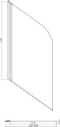 Affine Gloss White Bathroom Suite 1700mm Straight Bath Screen Basin Toilet Vanity Unit - thumbnail 6
