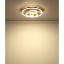 Luminosa Lighting Luminosa Darryl I Semi Flush Ceiling Light Matt Sand Led 3000/4000/6000K - thumbnail 7