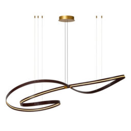 Lucide Slalom Led Ceiling Pendant Light With Remote Control Coffee - thumbnail 9
