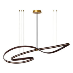 Lucide Slalom Led Ceiling Pendant Light With Remote Control Coffee - thumbnail 3