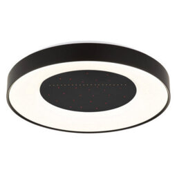 Luminosa Lighting Luminosa Jolliana 50Cm Semi Flush Ceiling Light Matt Black Led 2700/6500K - thumbnail 9