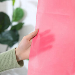 Neel Blue Bright Pink Shower Curtain With 12 Hooks, Mould & Mildew Resistant - 72X72 Inch - thumbnail 7