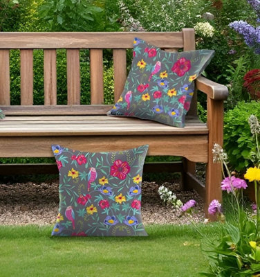Luxury Living Wildflower Outdoor Water-Repellant Cushion - Pair - image 1
