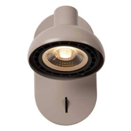 Lucide Sensas Wall Spotlight Taupe - thumbnail 4