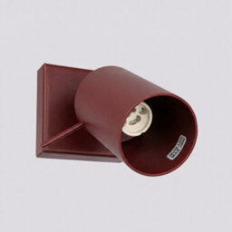 Sollux Lighting Ring Steel Burgundy 1 Lights Modern Wall Lamps - thumbnail 4
