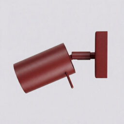 Sollux Lighting Ring Steel Burgundy 1 Lights Modern Wall Lamps - thumbnail 5