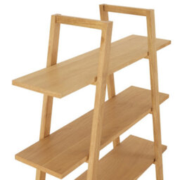 The Furniture Market Marbury Oak A-Shape Open Display Bookcase - thumbnail 6