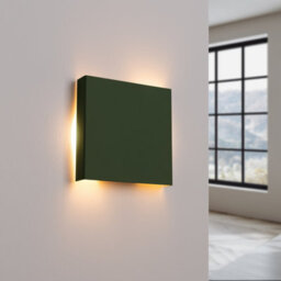 Sollux Lighting Vanta Steel Olive Green 2 Lights Minimalist Wall Lamps - thumbnail 3