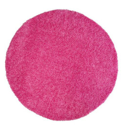 Loomed Soft Value Barbie Pink Shaggy Area Rug 135X135Cm - thumbnail 5