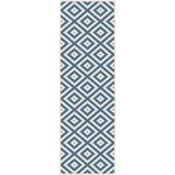 Blue Lagoon Indoor/outdoor Hallway Runner Rug - Durable, Reversible & Hardwearing Carpet For Home Or Garden - thumbnail 4