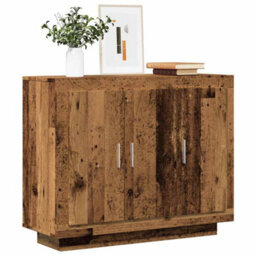 Berkfield Sideboard Old Wood 92X35X75 Cm Engineered Wood - thumbnail 1