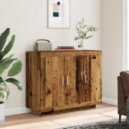 Berkfield Sideboard Old Wood 92X35X75 Cm Engineered Wood - thumbnail 3