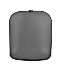 JVL Fire Guard Screen Rounded Free Standing Cairngorm Spark Coal Fireplace Guard - thumbnail 2