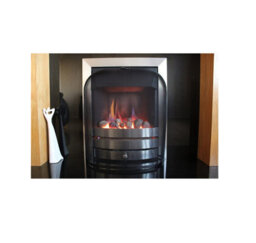 JVL Fire Guard Screen Rounded Free Standing Cairngorm Spark Coal Fireplace Guard - thumbnail 5