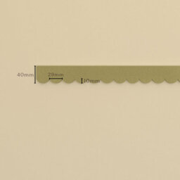 (Pack Of 10) Small Scallop Trims - Unprimed - 1M Long - Wall And Shelf Edging Mdf Wood (By Trims & Co.) - thumbnail 7