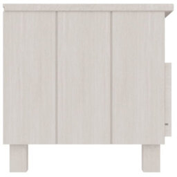 Berkfield Sturdy Tv Cabinet White 106X40X40 Cm Solid Wood Pine - thumbnail 4