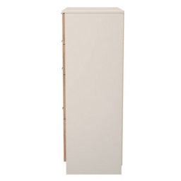 Norway 4 Drawer Deep Chest (Ready Assembled) In Gold Oak & Kashmir - thumbnail 3