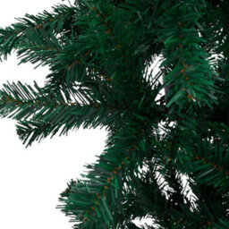 Berkfield Upside-Down Artificial Christmas Tree With Stand Green 210 Cm - thumbnail 3