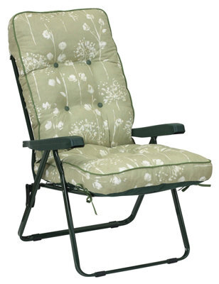 Glendale Garden & Leisure Deluxe Recliner Renaissance Sage - image 1