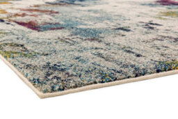 Modern Abstract Bedroom Rug, Stain Resistant Dining Room Rug, Abstract Rug, 9mm Thick Multi Mustard Rug-200Cm X 290Cm - thumbnail 2