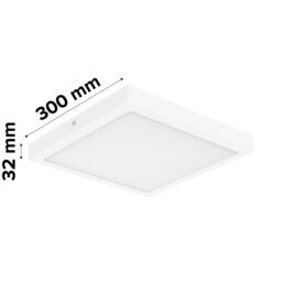 GoodHome Hestia Matt Metal & Plastic White Frosted Effect Led Ceiling Light - thumbnail 7
