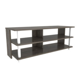 Decorotika Pueblo Tv Stand Tv Unit For Tv's Up To 55 Inches White Wenge - thumbnail 4
