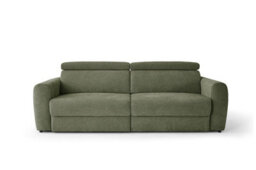 Stratus Interiors Dakota 3 Seater Electric Recliner Sofa Bed - Power Reclining Couch - Green - thumbnail 4