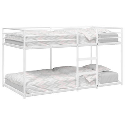 Berkfield Bunk Bed Without Mattress White 107X203 Cm Steel - image 1