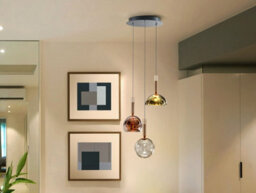 Luminosa Lighting Luminosa Charlize Cluster Pendant Ceiling 3 Light Multi Colour Led 3000K - Uk Stock - thumbnail 1