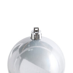 Beliani Set Of 60 Baubles Tinnsja Silver - thumbnail 7