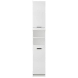 Vidaxl Bathroom Cabinet White 32X34X188.5 Cm Engineered Wood - thumbnail 7