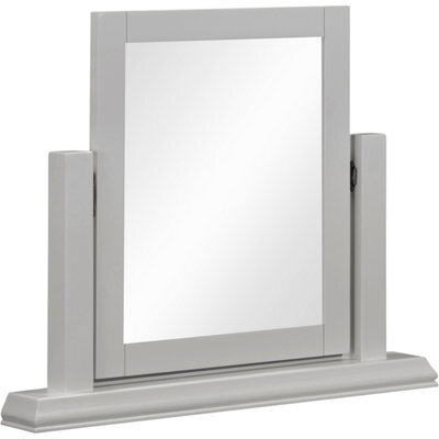 Seconique Bordeaux Dressing Table Mirror Pebble Grey  (Fully Assembled ) - image 1