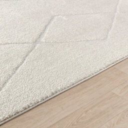 Livabliss Freud-Modern Ivory Off-White High Pile Living Dining Bedroom Rug 200 X 275 Cm Easy Care, Non Shedding - thumbnail 3