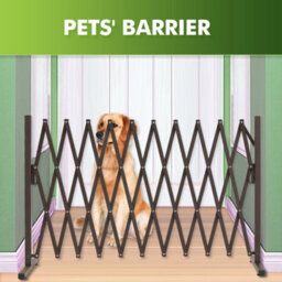 Unbranded Security Gate Pet Baby Metal Barrier Garden Indoor Outdoor Expandable - thumbnail 8