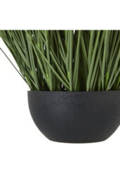 Large Onion Grass Plant In Pot Realistic Artificial Greenery For Home Office - thumbnail 3