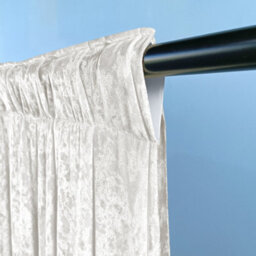 Neel Blue 3X3M Crushed Velvet Backdrop, Photography Background Blackout Curtain - Ivory - thumbnail 4