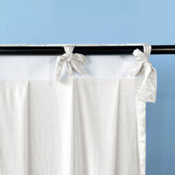 Neel Blue 3X3M Crushed Velvet Backdrop, Photography Background Blackout Curtain - Ivory - thumbnail 6