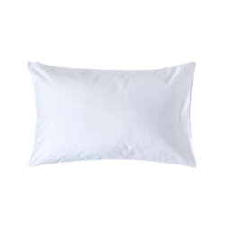 Homescapes White Egyptian Cotton Housewife Pillowcase 1000 Tc - thumbnail 1