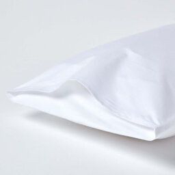 Homescapes White Egyptian Cotton Housewife Pillowcase 1000 Tc - thumbnail 3