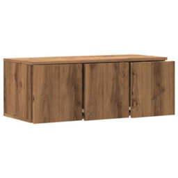 Berkfield Tv Cabinet Artisan Oak 80X34X30 Cm Engineered Wood - thumbnail 9
