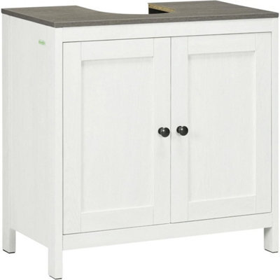 Vanity Unit Bathroom Cabinet Countertop Pedestal Basin Under - image 1