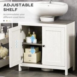Vanity Unit Bathroom Cabinet Countertop Pedestal Basin Under - thumbnail 4