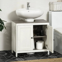 Vanity Unit Bathroom Cabinet Countertop Pedestal Basin Under - thumbnail 6
