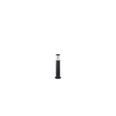 Ideal Lux Tronco 1 Light Outdoor Short Bollard Black Ip44, E27
