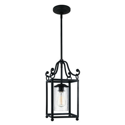 Antique Forged Iron Pendant Light Fixture With E27 Led Bulb