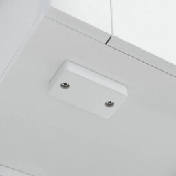 White 2 Door Display Cupboard Led Lights Sideboard High Gloss Storage Cabinet - thumbnail 6